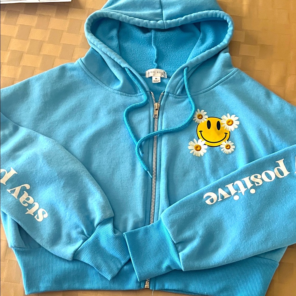 Blue Cozy Women’s Hoodie M